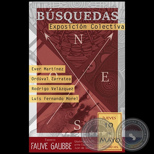 BÚSQUEDAS  Exposición Colectiva - Jueves, 10 de Mayo de 2018